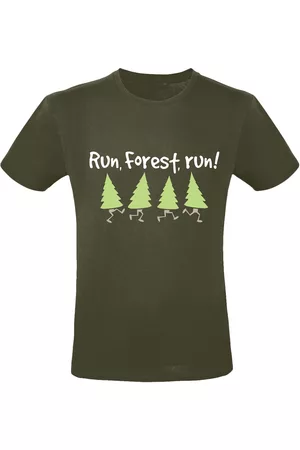 Sprüche Run, Forest, Run! T-Shirt