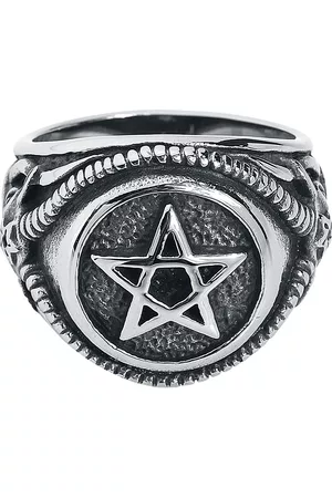 etNox hard and heavy Pentagramm Ring