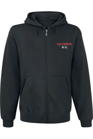 Iron Maiden Samurai Eddie Red Graphic Kapuzenjacke