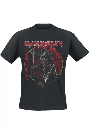 Iron Maiden Senjutsu Eddie Gold Circle T-Shirt