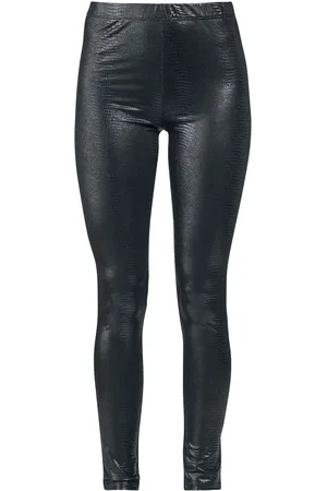 Rock Rebel Leder-Look Leggings in Krokodiloptik Leggings