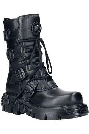 New Rock Nomada Black Stiefel