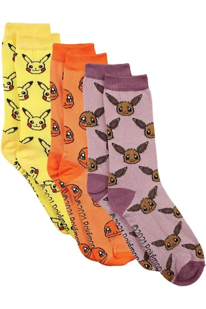 Pokemon Pikachu Glumanda Evoli Socken Socken