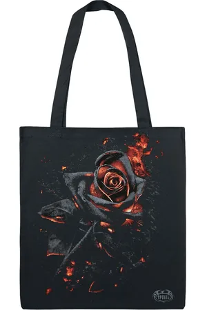 Spiral Burnt Rose Stofftasche