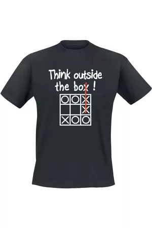 Sprüche Think Outside The Box T-Shirt