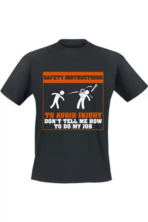 Beruf & Karriere Safety Instructions T-Shirt