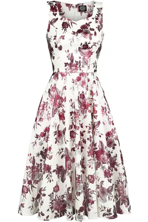 H&R London Aphrodite Metallic Swing Dress Kleid