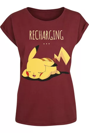Pokemon Pikachu - Recharging Girl-Shirt