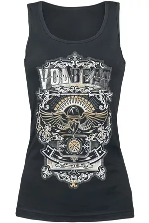 Volbeat Old Letters Girl-Top