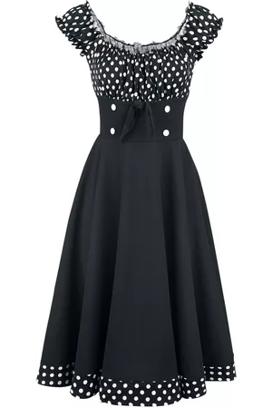 Belsira Schulterfreies Swing-Kleid Kleid