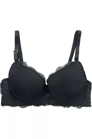 Grey Velvet Spitzen Bra Bustier