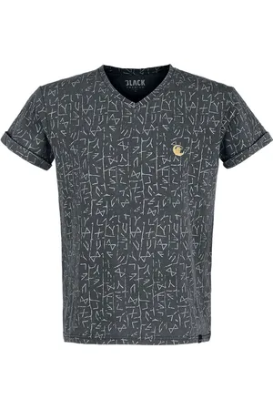 EMP T-Shirt mit Runenprint T-Shirt
