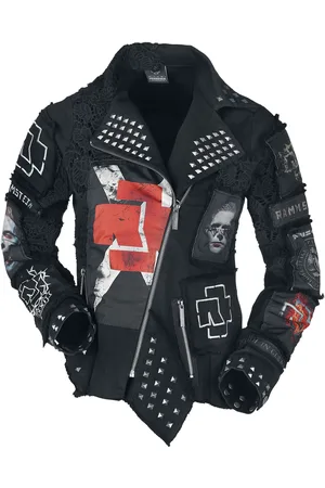Rammstein Metal Patches Girl-Jacke
