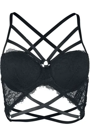 Grey Velvet Bra Bustier