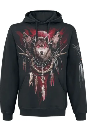 Spiral Cry Of The Wolf Kapuzenpulli