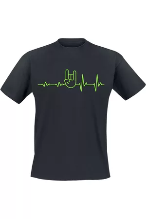 Sprüche EKG Heavy Metal T-Shirt