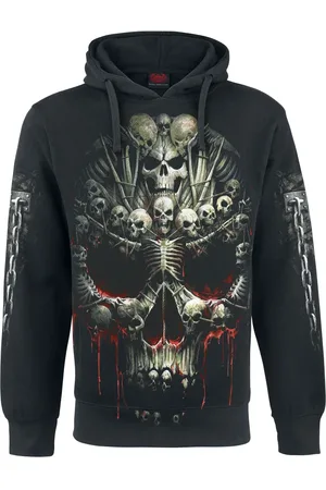 Spiral Death Bones Kapuzenpulli