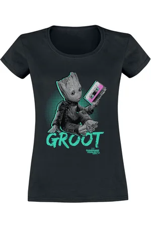 Guardians of the Galaxy Neon Groot Girl-Shirt