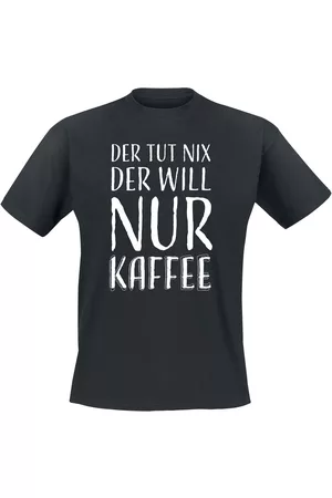 Sprüche Der tut nix der will nur Kaffee T-Shirt