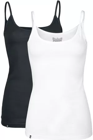 EMP Doppelpack Tops mit dünnen Trägern Girl-Top