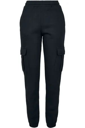 Urban classics Ladies High Waist Cargo Sweat Pants Girl-Jogginghose