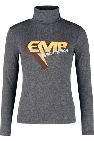 EMP Rollkragenshirt mit EMP-Print Girl-Longsleeve