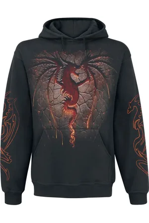 Spiral Dragon Furnace Kapuzenpulli