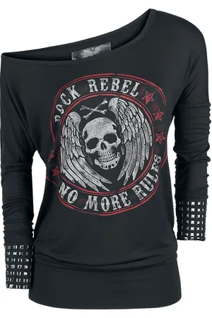 Rock Rebel Fast And Loose Girl-Longsleeve
