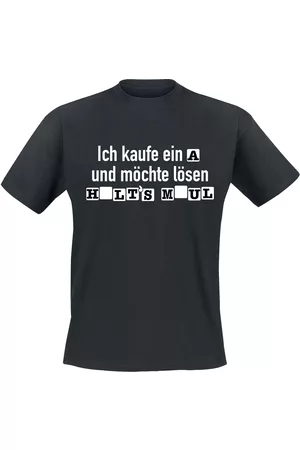 Sprüche Ich kaufe ein A und möchte lösen T-Shirt