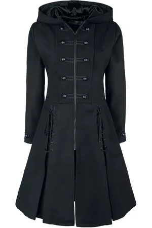 Poizen Industries Haunt Coat Girl-Mantel