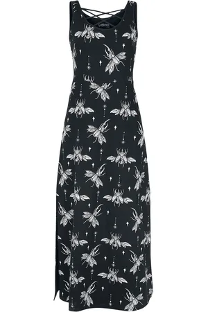 Gothicana Maxikleid mit Alloverprint Maxikleid