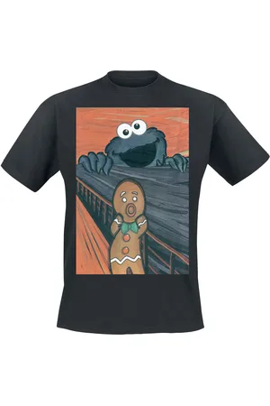 Sesamstraße The Cookie Monster - Scream T-Shirt