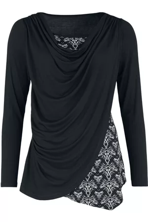 Gothicana Gothicana X Anne Stokes - Longsleeve im Doublelayer look Girl-Longsleeve