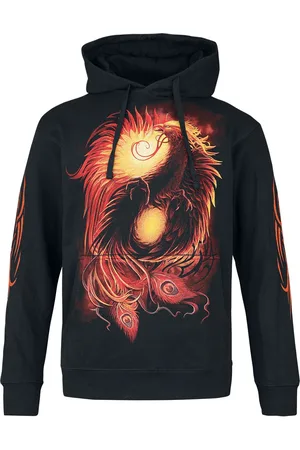 Spiral Phoenix Arisen Kapuzenpulli