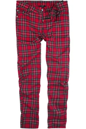 Banned Alternative Tartan Pants Hose
