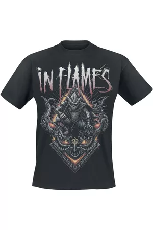 IN FLAMES Temple Mask T-Shirt