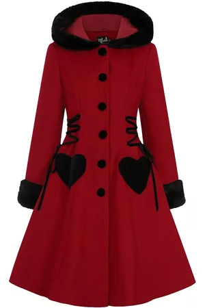 Hell Bunny Scarlett Coat Girl-Mantel