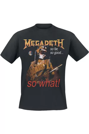 Megadeth So What Vintage Tracklist T-Shirt
