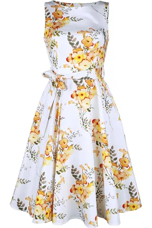 H&R London Brooke Floral Swing Dress Kleid