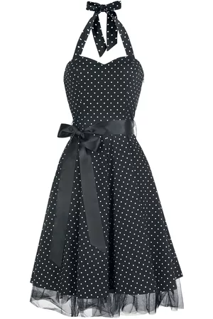 H&R London Small Dot Dress Kleid