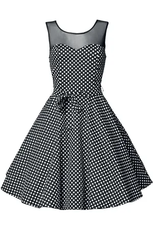 Belsira Swing-Kleid mit Mesheinsatz Kleid