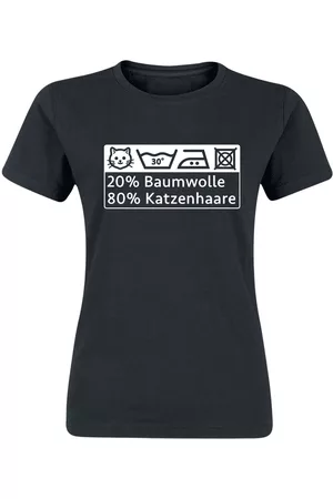 Tierisch 80% Katzenhaare Girl-Shirt