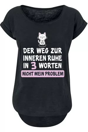 Sprüche Nicht mein Problem Girl-Shirt