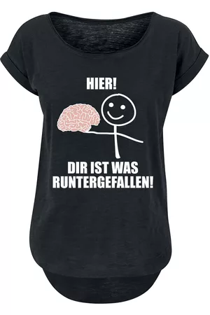 Sprüche Hier! Dir ist was runtergefallen! Girl-Shirt
