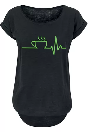 Food Kaffee EKG Girl-Shirt