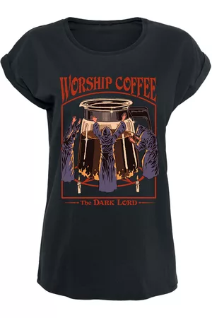Steven Rhodes Worship Coffee Girl-Shirt