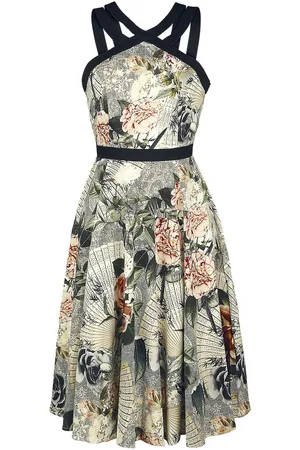 H&R London Ancient Roses Kleid
