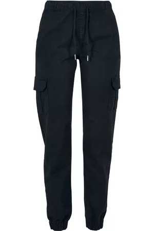 Urban classics Ladies High Waist Cargo Jogging Pants Girl-Jogginghose