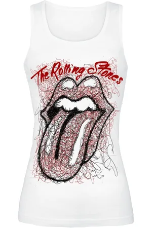The Rolling Stones Sketch Tongue Girl-Top