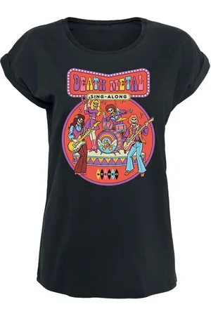 Steven Rhodes Death Metal Sing - Along Girl-Shirt